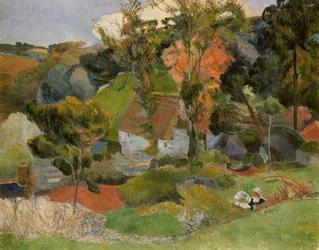 Landschaft bei Pont Aven, 1888